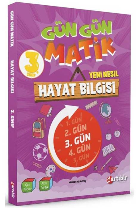 Artıbir 3. Sınıf Hayat Bilgisi Gün Gün Matik Soru Bankası Artıbir Yayınları