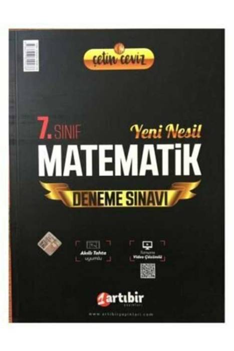 Artıbir 7. Sınıf Çetin Ceviz Omega 3 Matematik Soru Bankası Artıbir Yayınları