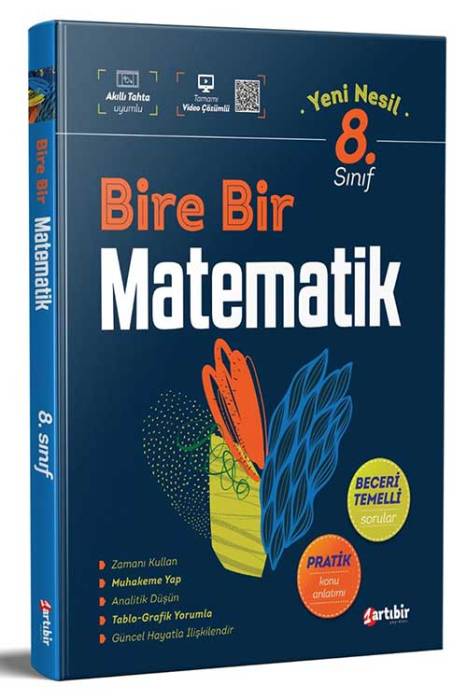 8. Sınıf Birebir Matematik Soru Bankası Artıbir Yayınları