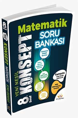 Atc 8. Sınıf LGS KONSEPT Matematik Soru Bankası Atc Yayınları