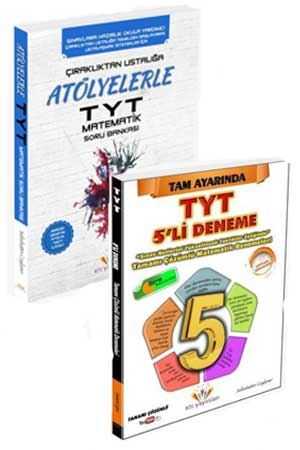 Atc TYT Çıraklıktan Ustalığa Atölyelerle Matematik Soru Bankası ve 5 li Matematik Deneme Seti Atc Yayınları