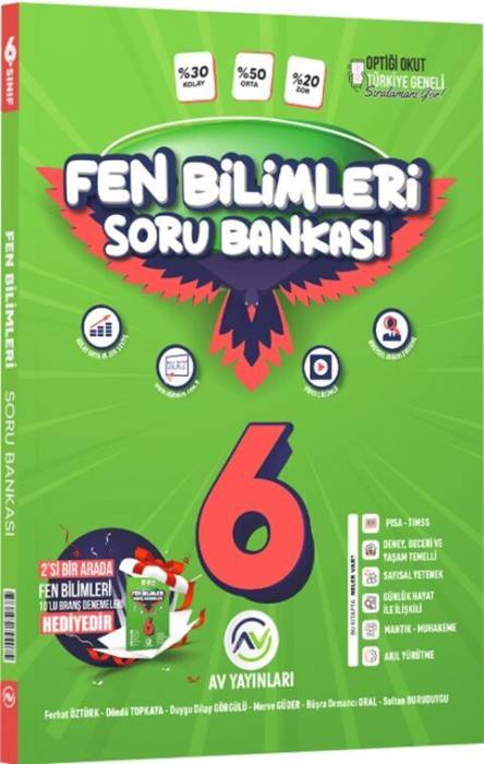 Av Yayınları 6. Sınıf Fen Bilimleri Soru Bankası