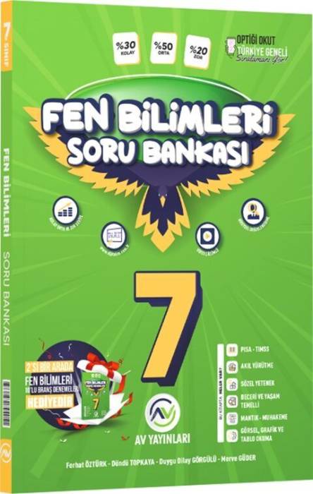 Av Yayınları 7. Sınıf Fen Bilimleri Soru Bankası