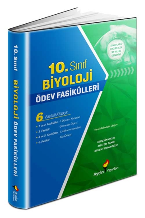 Aydın 10. Sınıf Biyoloji Ödev Fasikülleri Aydın Yayınları