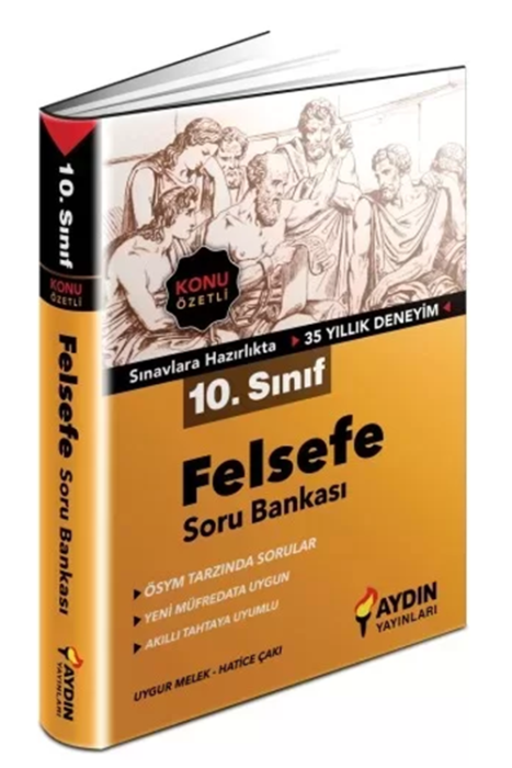 10. Sınıf Felsefe Konu Özetli Soru Bankası Aydın Yayınları