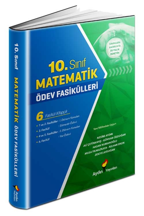 Aydın 10. Sınıf Matematik Ödev Fasikülleri Aydın Yayınları