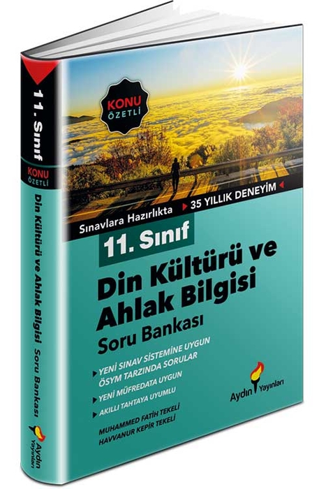 Aydın 11. Sınıf Din Kültürü ve Ahlak Bilgisi Konu Özetli Soru Aydın Yayınları