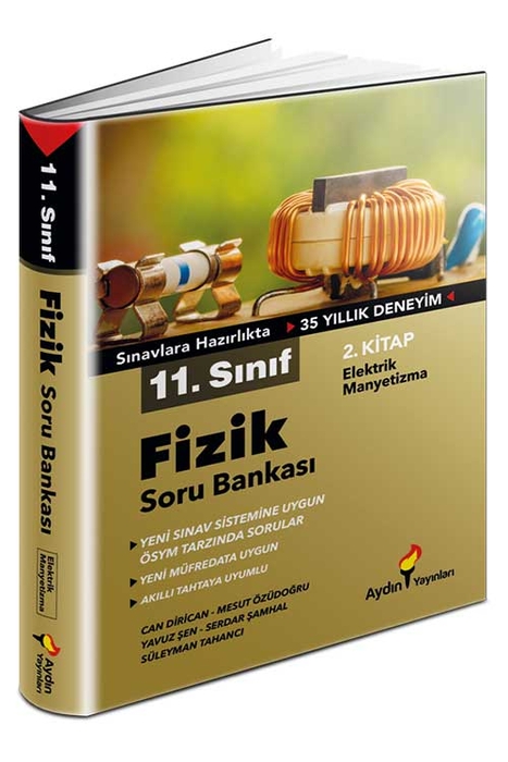 Aydın 11. Sınıf Fizik Soru Bankası 2. Kitap Aydın Yayınları