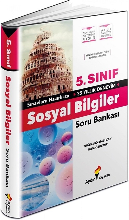 Aydın 5. Sınıf Sosyal Bilgiler Soru Bankası Aydın Yayınları