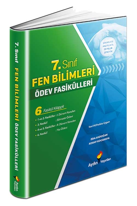 Aydın 7. Sınıf Fen Bilimleri Ödev Fasikülleri Aydın Yayınları