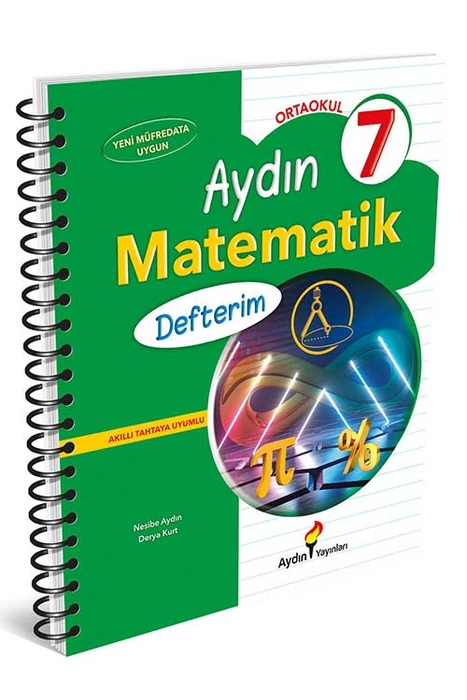 Aydın 7. Sınıf Matematik Defterim Aydın Yayınları Aydın Yayınları