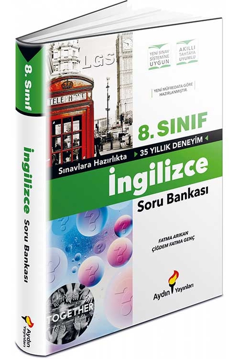 Aydın 8. Sınıf İngilizce Soru Bankası Aydın Yayınları