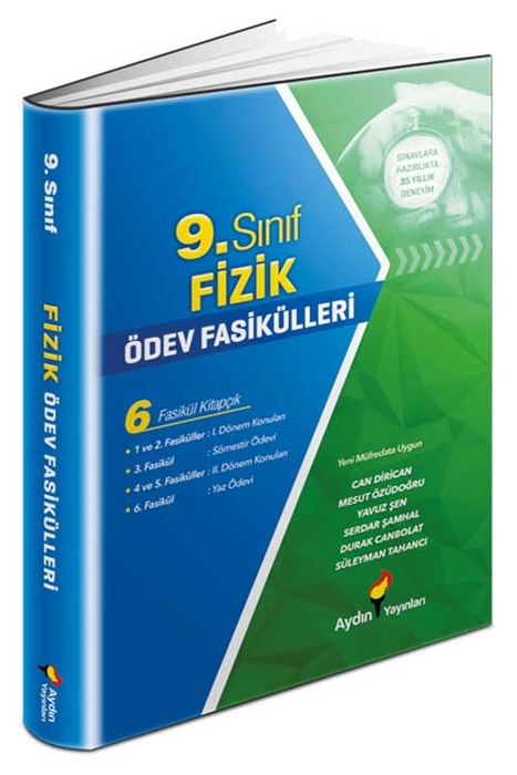 Aydın 9. Sınıf Fizik Ödev Fasikülleri Aydın Yayınları