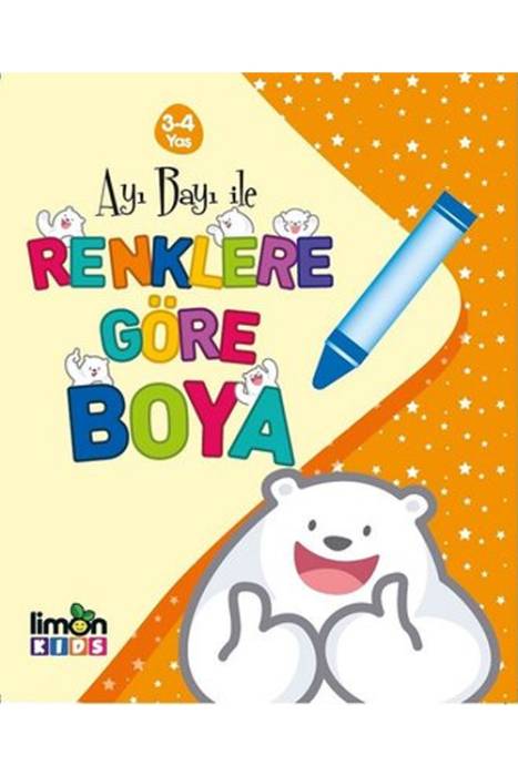 Ayı Bayı ile Renklere Göre Boya Limon Kids