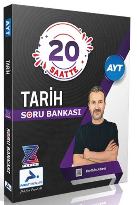 AYT 20 Saatte Tarih Soru Bankası Paraf Yayınları