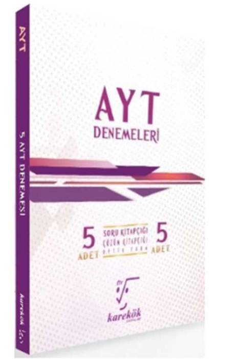 AYT 5li Denemeleri Karekök Yayınları