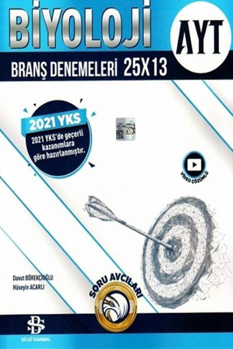 AYT Biyoloji 25 x 13 Denemeleri Bilgi Sarmal Yayınları