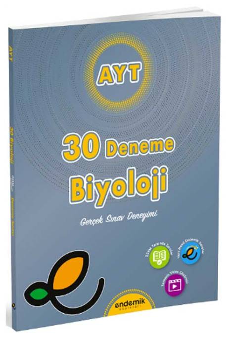 AYT Biyoloji 30 Deneme Endemik Yayınları