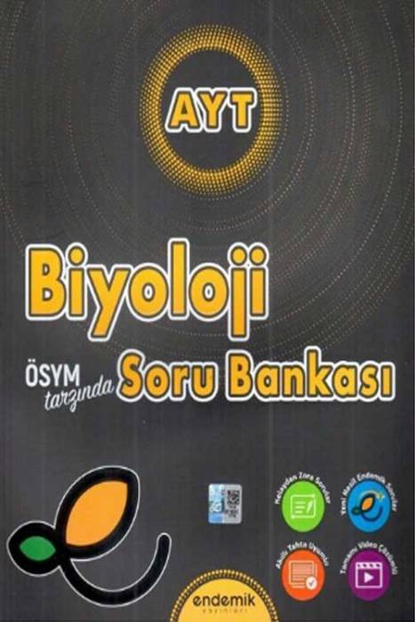 AYT Biyoloji Soru Bankası Endemik Yayınları