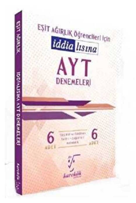 AYT Eşit Ağırlık Öğrencileri için 6`lı Deneme Seti Karekök Yayınları