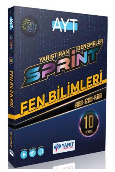 AYT Fen Bilimleri 10 Sprint Deneme Yanıt Yayınları