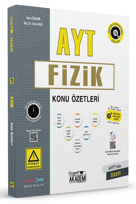 AYT Fizik Konu Özeti Üçgen Akademi Yayınları