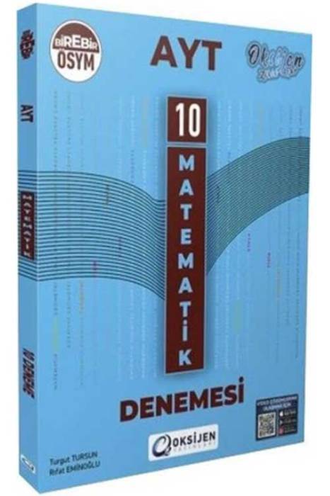 AYT Matematik 10 Branş Denemesi Oksijen Yayınları