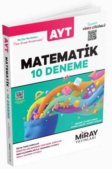 AYT Matematik 10 Deneme Miray Yayınları