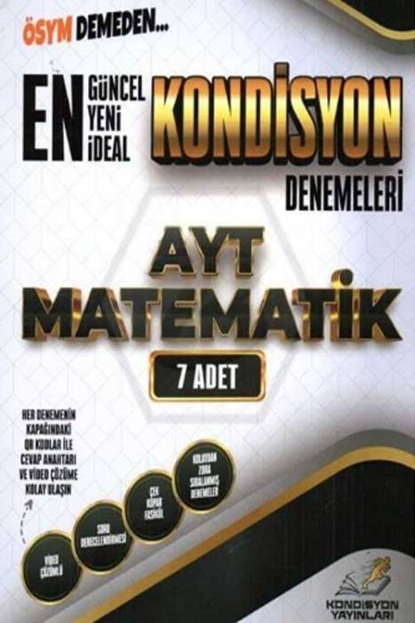 AYT Matematik 7 li Deneme Kondisyon Yayınları