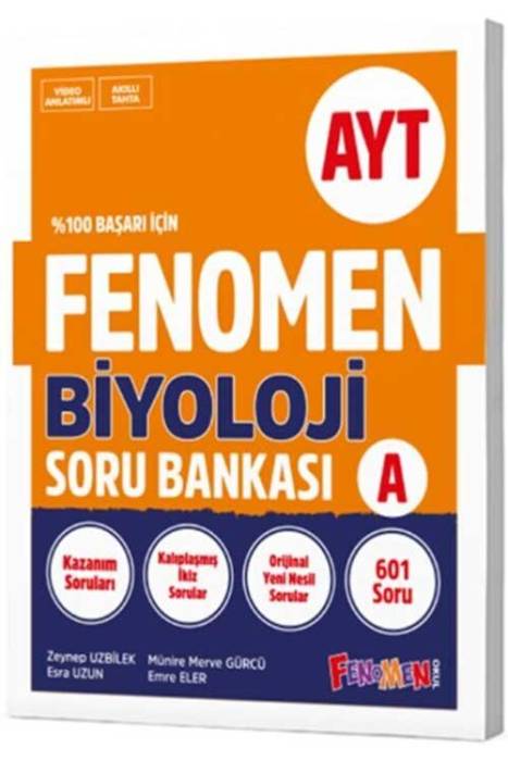 AYT VAF Biyoloji A Soru Bankası Kurmay Yayınları