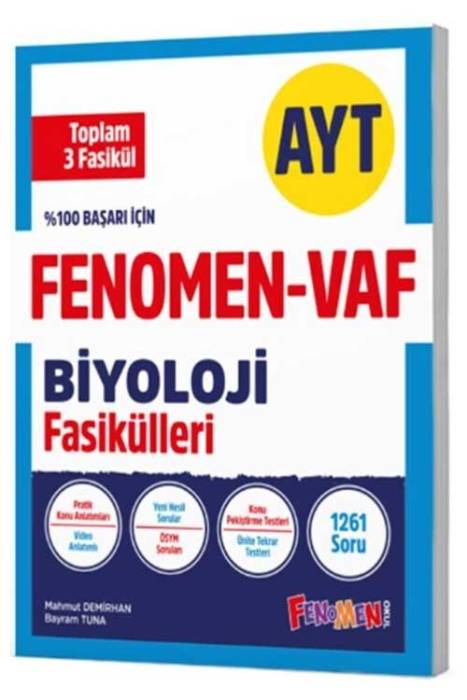 AYT VAF Biyoloji Fasikülleri Seti Kurmay Yayınları