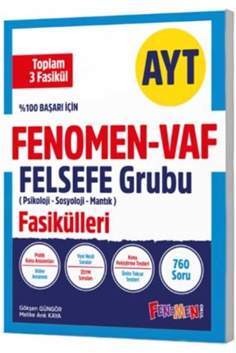 AYT VAF Felsefe Fasikülleri Seti Kurmay Yayınları