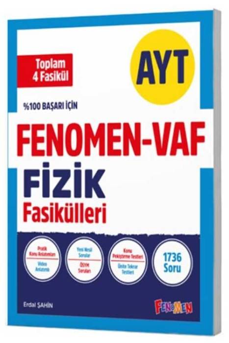 AYT VAF Fizik Fasikülleri Seti Kurmay Yayınları