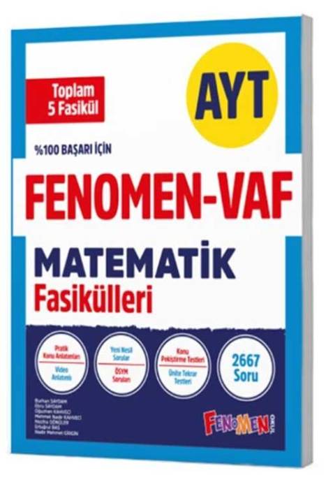 AYT VAF Matematik Fasikülleri Seti Kurmay Yayınları