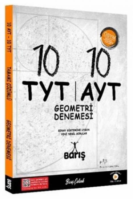 Barış Çelenk 2021 TYT AYT Geometri 10X10 Denemesi Barış Çelenk Yayınları