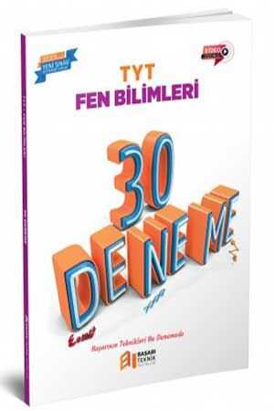 Başarı Teknik TYT Fen Bilimleri 30 Deneme Başarı Teknik Yayınları