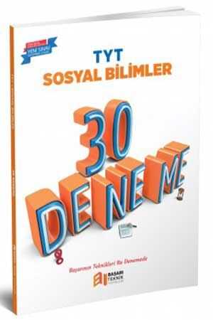 Başarı Teknik TYT Sosyal Bilimler 30 Deneme Başarı Teknik Yayınları