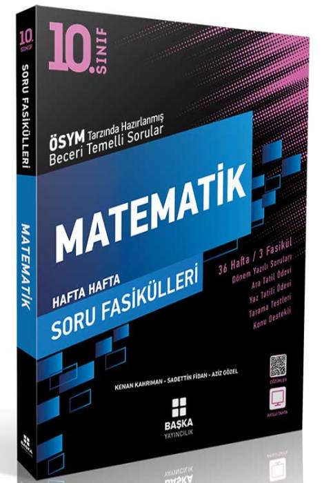 Başka 10. Sınıf Matematik Hafta Hafta Soru Fasikülleri Başka Yayınları