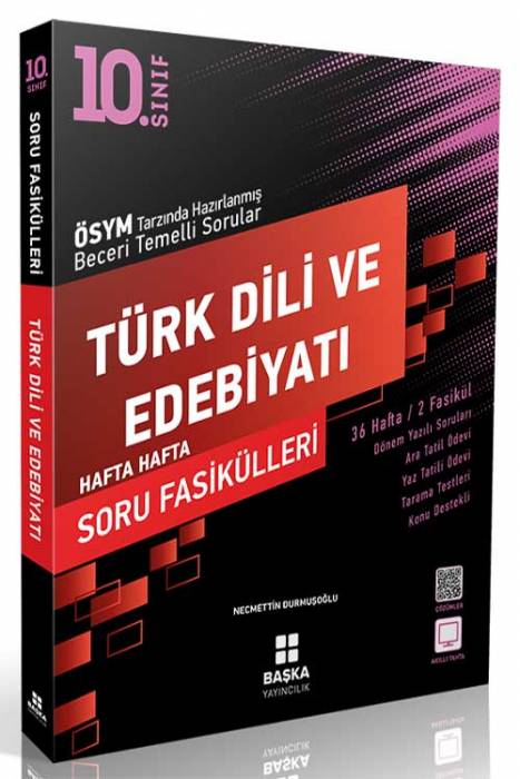 Başka 10. Sınıf Türk Dili ve Edebiyatı Hafta Hafta Soru Fasikülleri Başka Yayınları