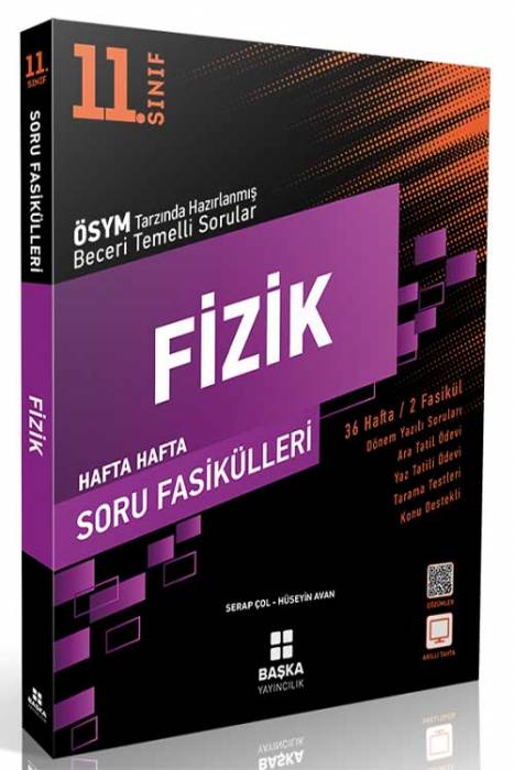 Başka 2022 11. Sınıf Fizik Hafta Hafta Soru Fasikülleri Başka Yayınları