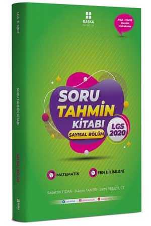 Başka 2020 LGS Soru Tahmin Kitabı Sayısal Bölüm Matematik Fen Bilimleri Başka Yayınları