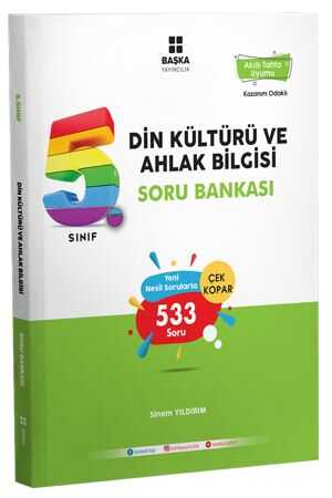 Başka 5. Sınıf Din Kültürü ve Ahlak Bilgisi Soru Bankası Başka Yayınları