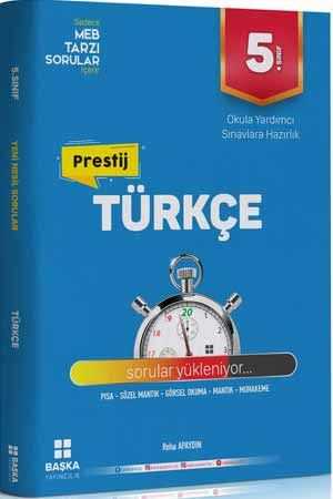 Başka 5. Sınıf Türkçe Prestij Yeni Nesil Sorular Başka Yayıncılık