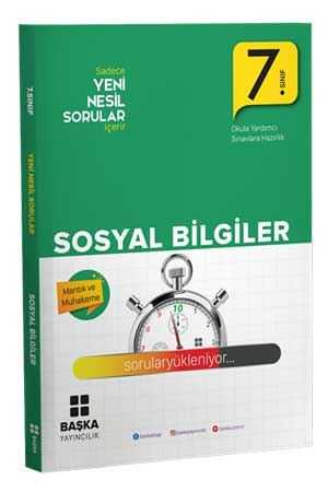 Başka 7. Sınıf Sosyal Bilgiler Yeni Nesil Sorular Başka Yayıncılık