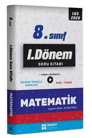 Başka 8. Sınıf LGS 1. Dönem Matematik Soru Kitabı Başka Yayıncılık