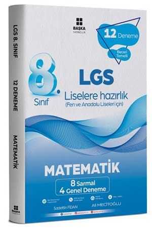 Başka 8. Sınıf LGS Matematik 12 li Deneme Başka Yayıncılık