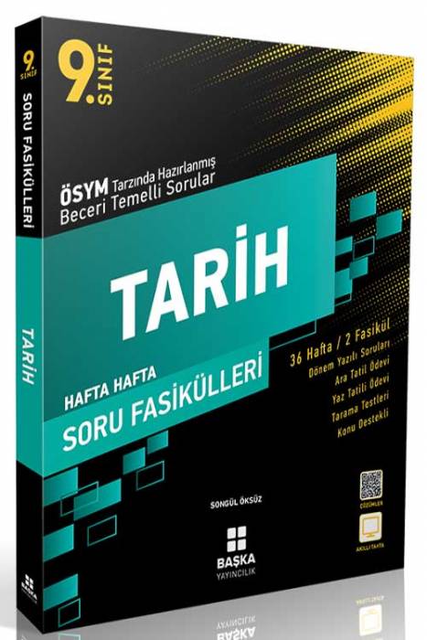 Başka 2022 9. Sınıf Tarih Hafta Hafta Soru Fasikülleri Başka Yayınları