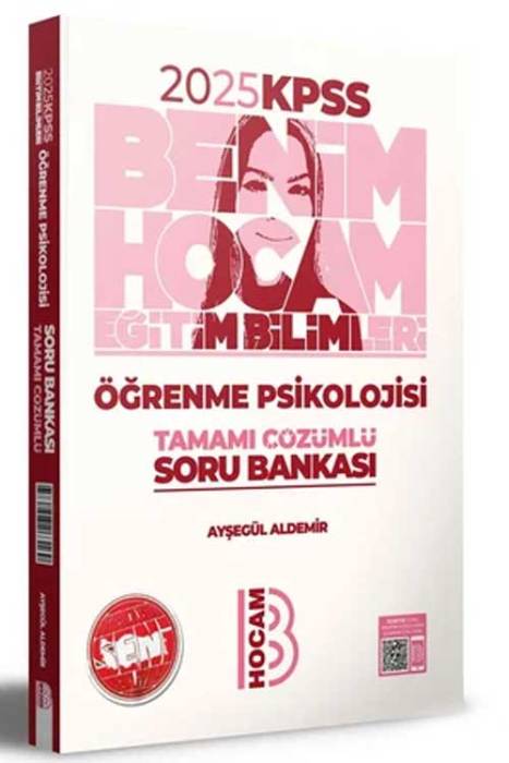 2025 KPSS Eğitim Bilimleri Öğrenme Psikolojisi Tamamı Çözümlü Soru Bankası Benim Hocam Yayınları