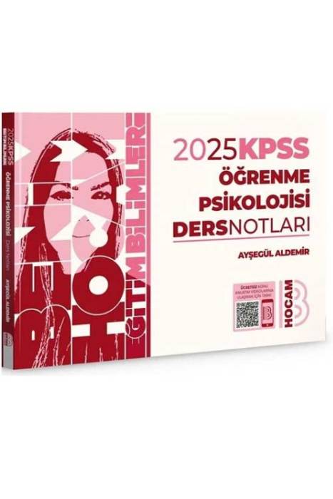 2025 KPSS Eğitim Bilimleri Öğrenme Psikolojisi Ders Notları Benim Hocam Yayınları