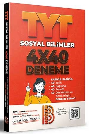 Benim Hocam 2021 TYT Sosyal Bilimler 4x40 Fasikül Denemeler Benim Hocam Yayınları